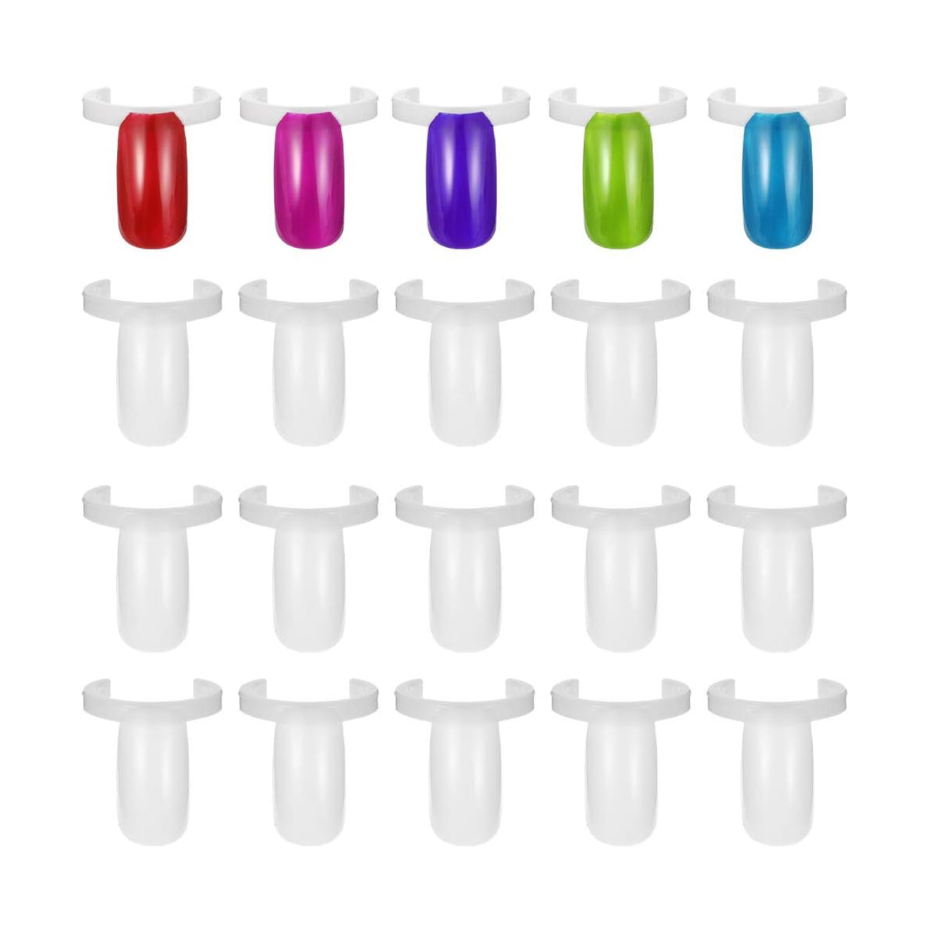 Fake Nail Tips Display 50pk
