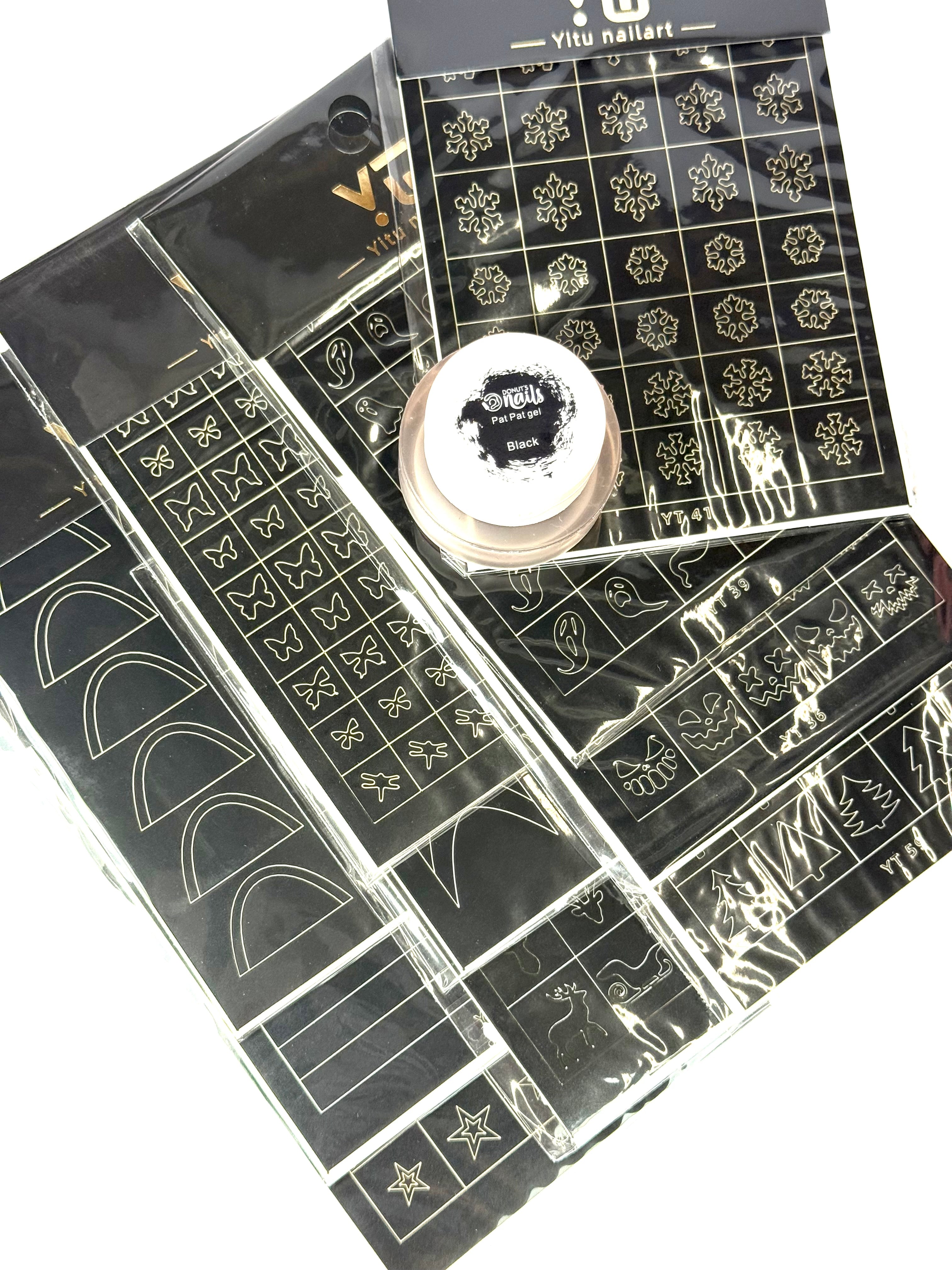 Pat Pat Airbrush | Stencils Stickers