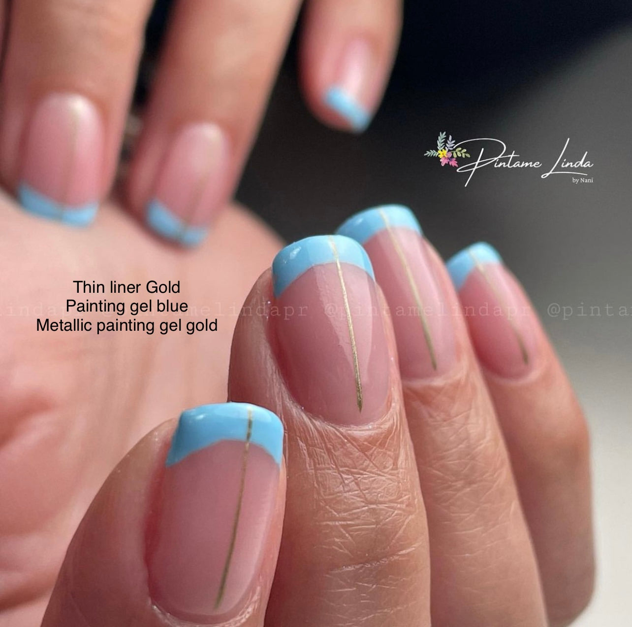 Metallic Liner | Painting gel
