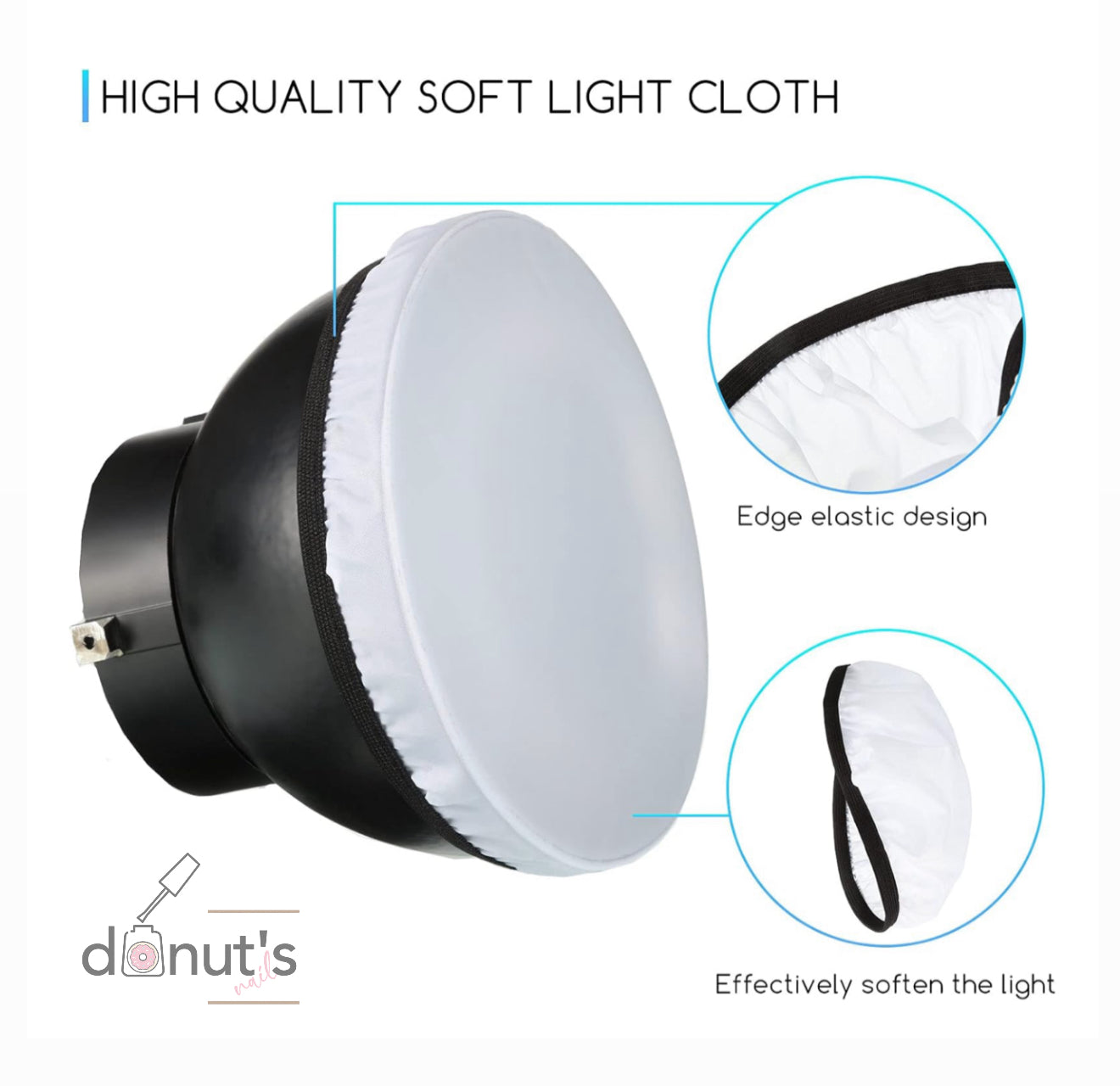 Diffuser Lamp Sock Soft Standard Cover | 7in/ 18cm