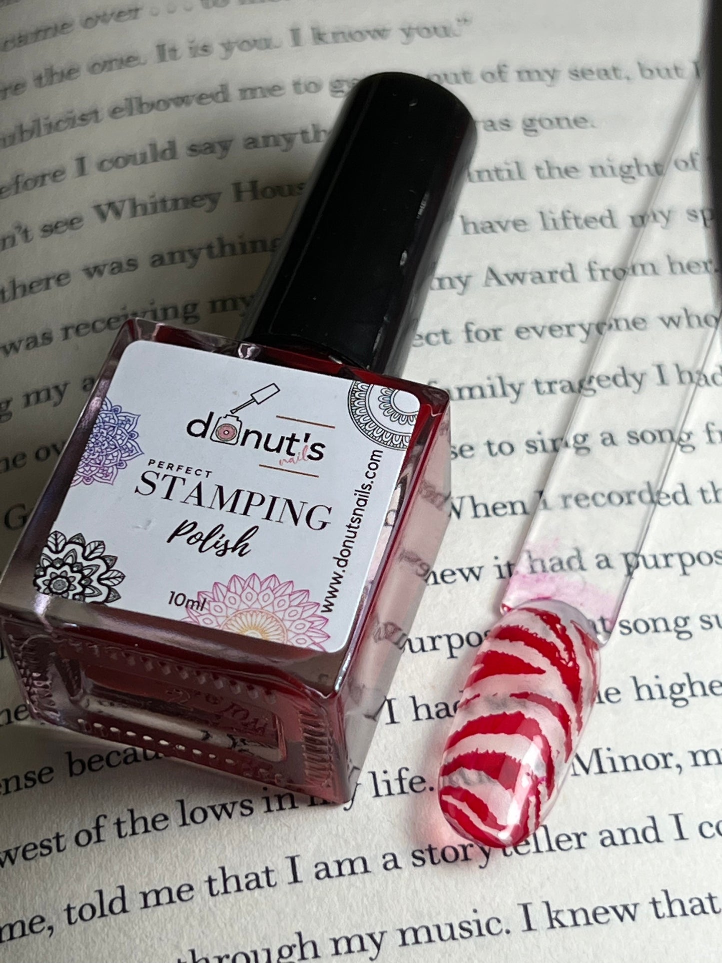 Stamping Polish | Red 009