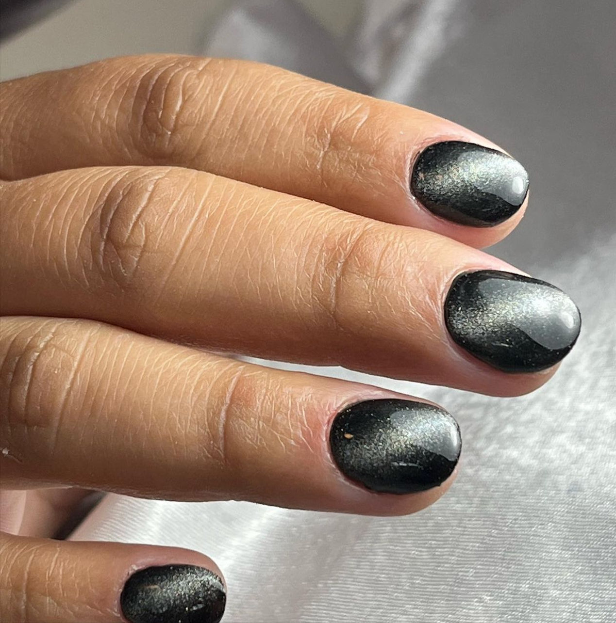 GEL POLISH | Ice Cats Eye Silver