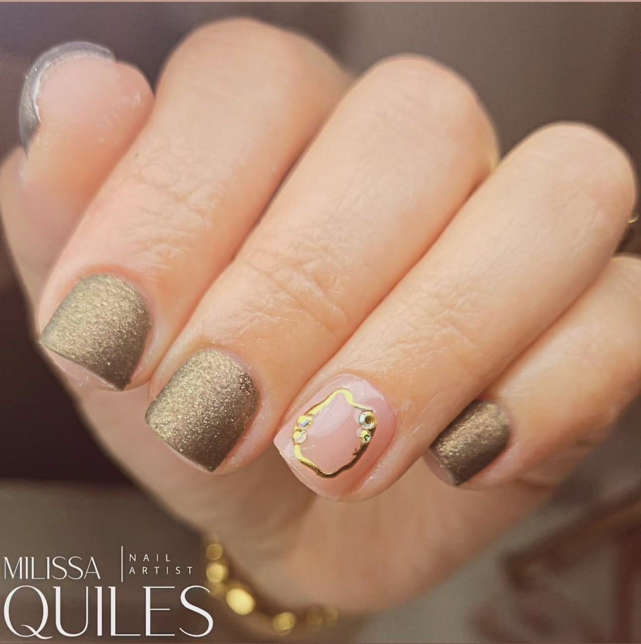 GEL POLISH | ZG134 Bronze Glitter
