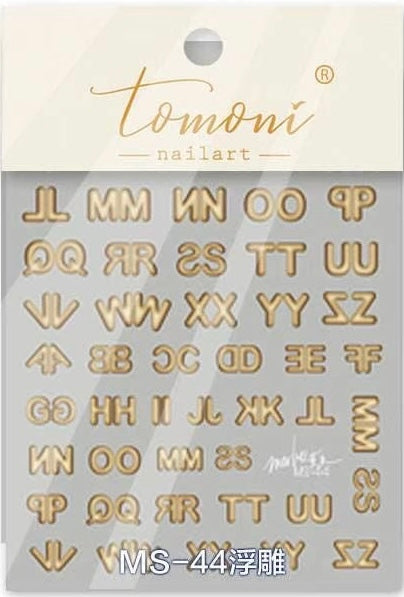 Wood Letters MS-44