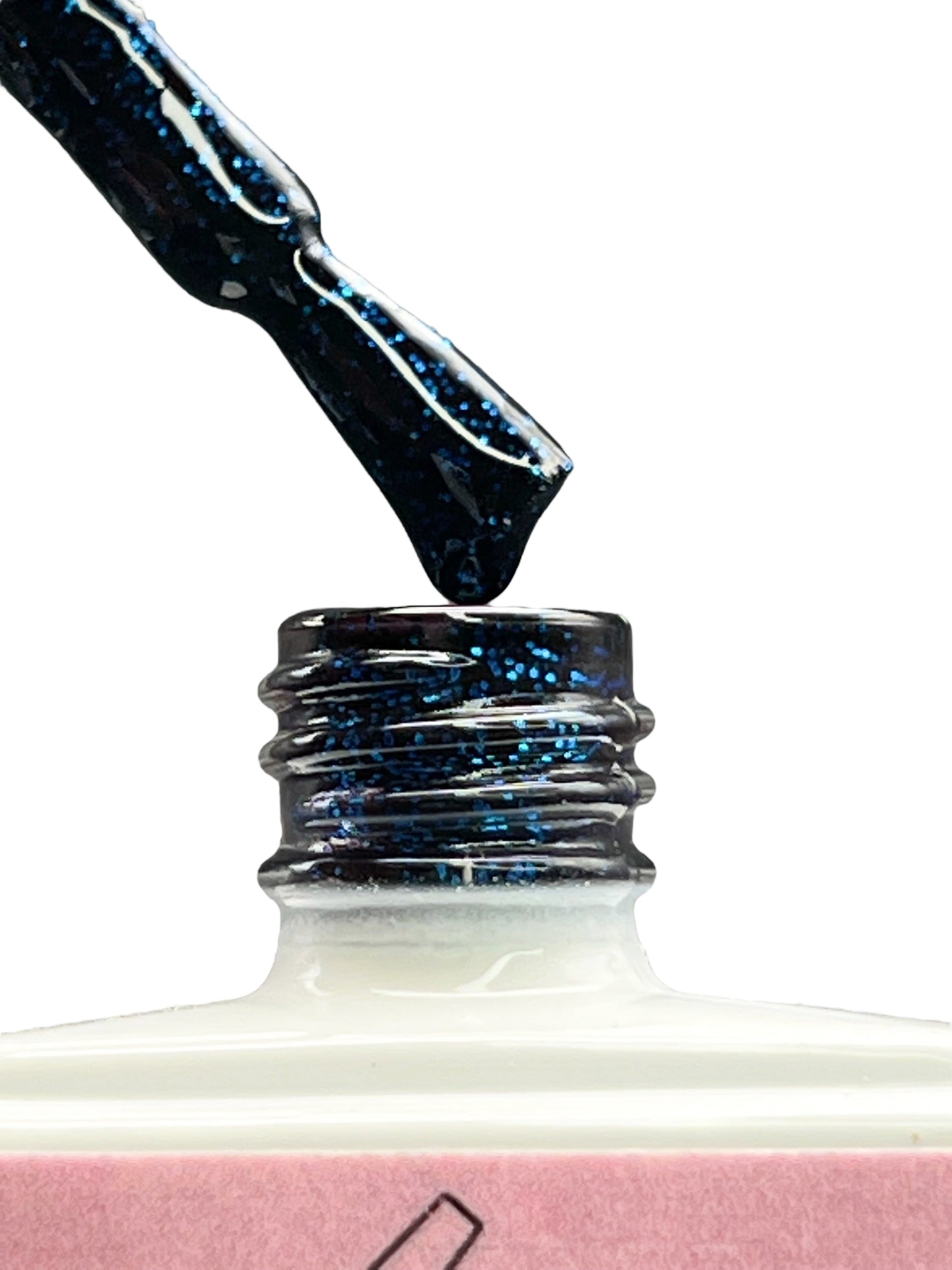 GEL POLISH | ZG129 Glitter Black Blue