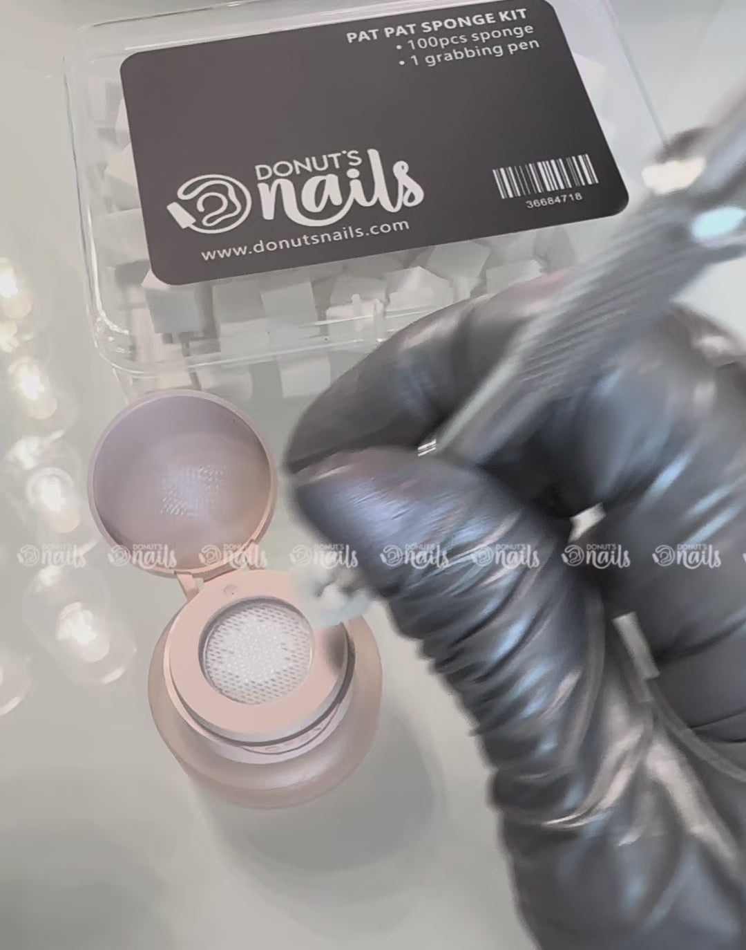 Load video: AIR CUSHION PAT PAT | Sponge gradient kit NEW