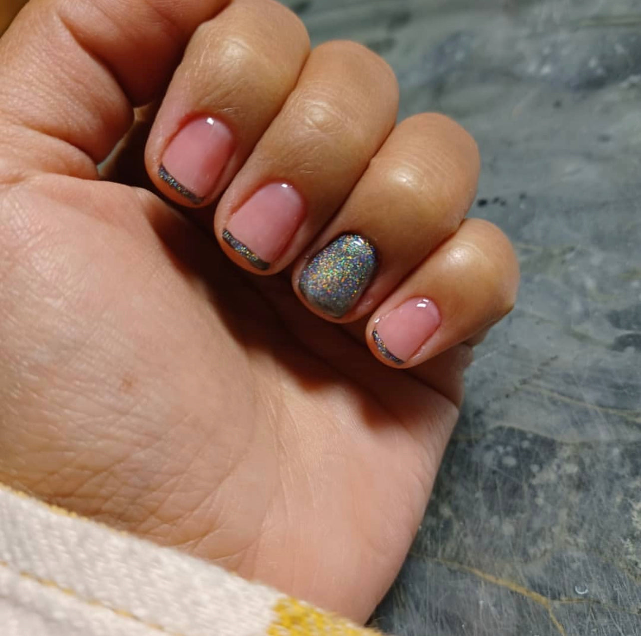 GEL POLISH | Holo Galaxy Cats Eye