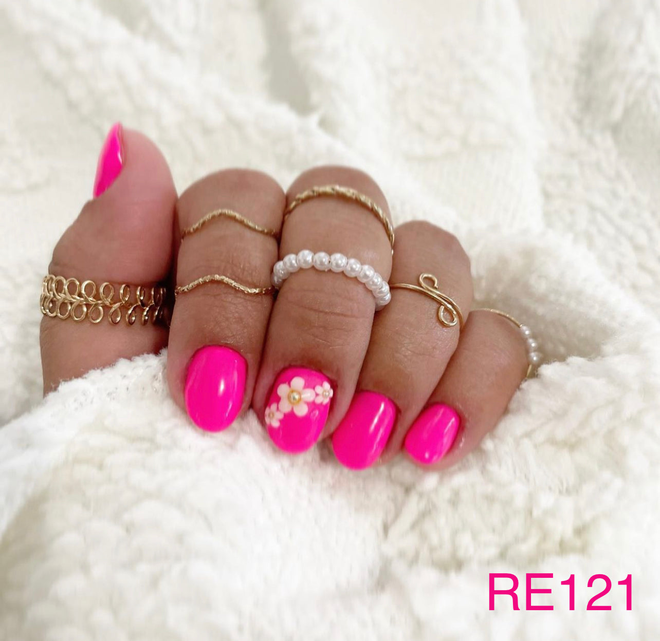 GEL POLISH | RE121 Electric Pink
