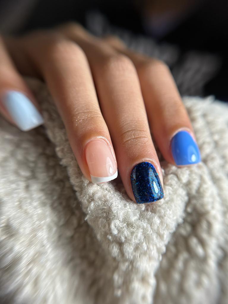 GEL POLISH | SP03 Glitter Blue