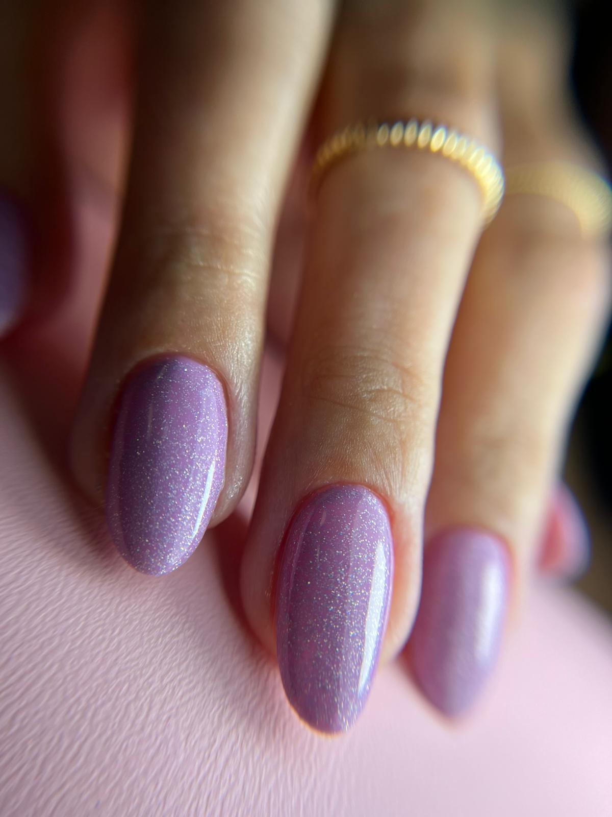 GEL POLISH | ZG41 Glitter Purple