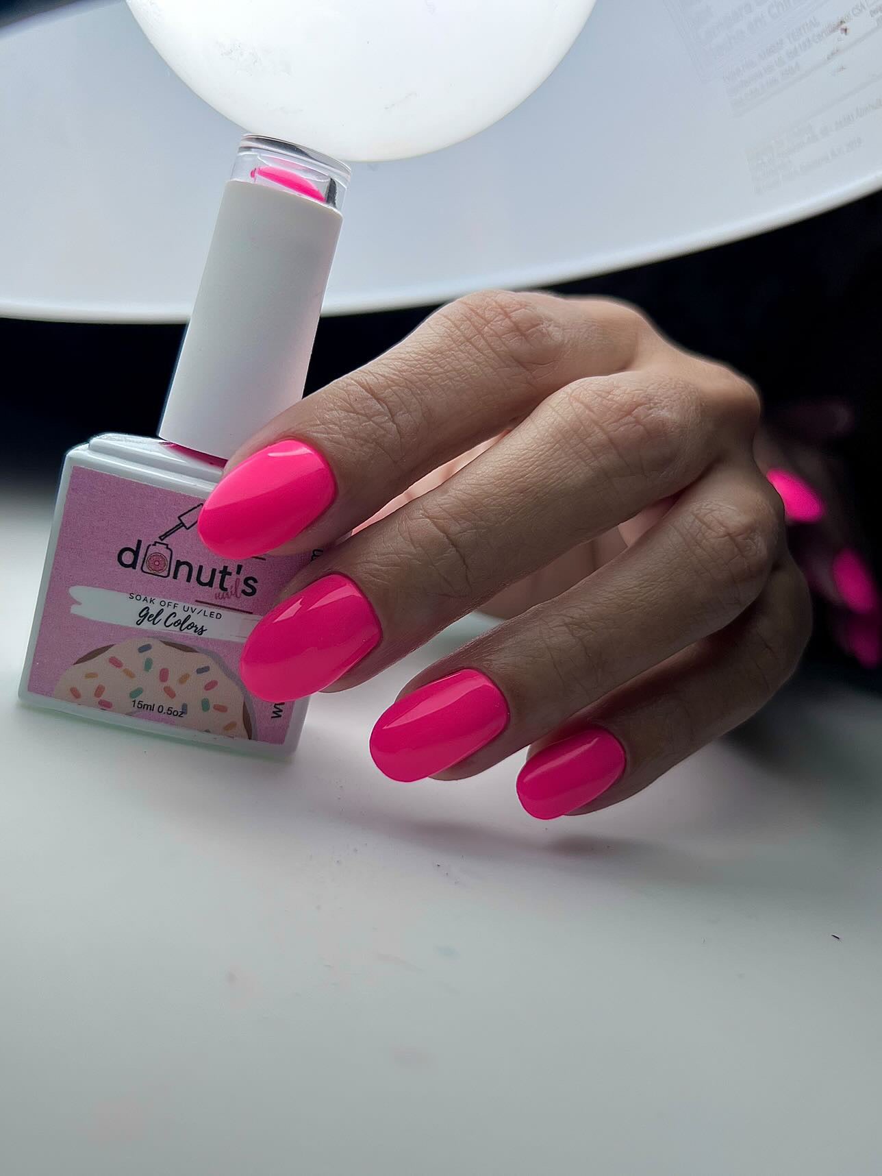 GEL POLISH | RE121 Electric Pink