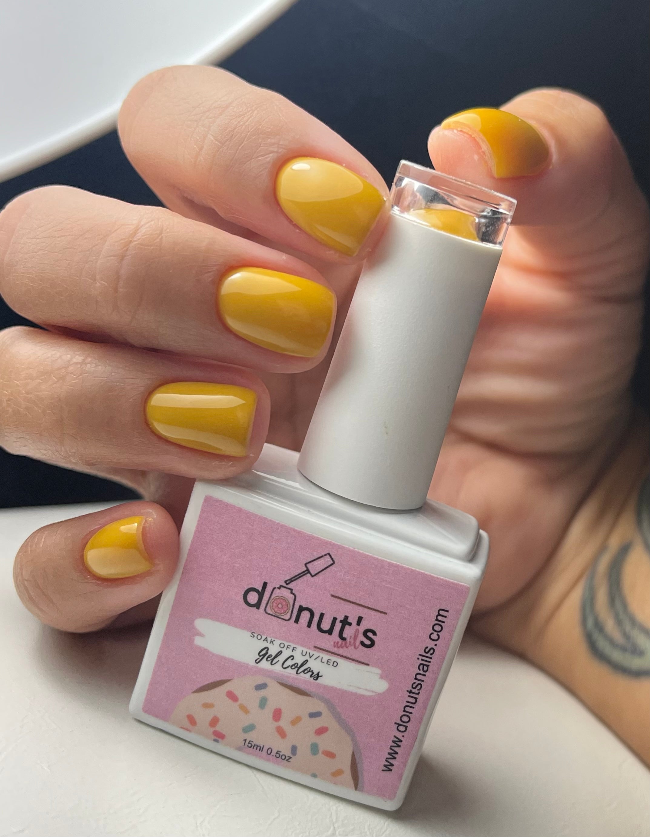 GEL POLISH | KE64 yellow mustard