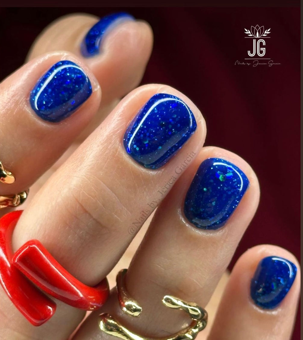GEL POLISH | SP03 Glitter Blue