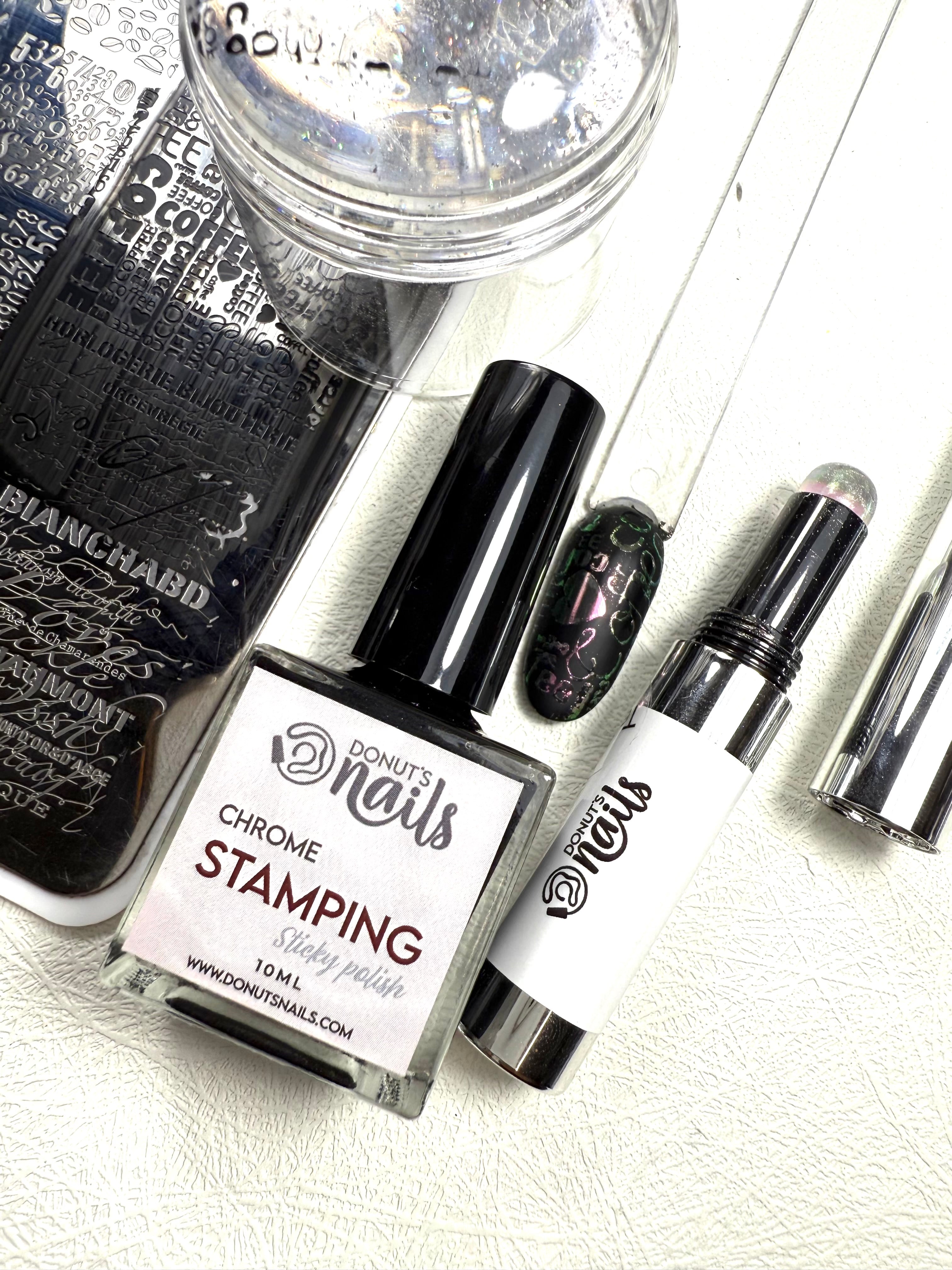 STAMPING POLISH | Sticky Chrome NEW