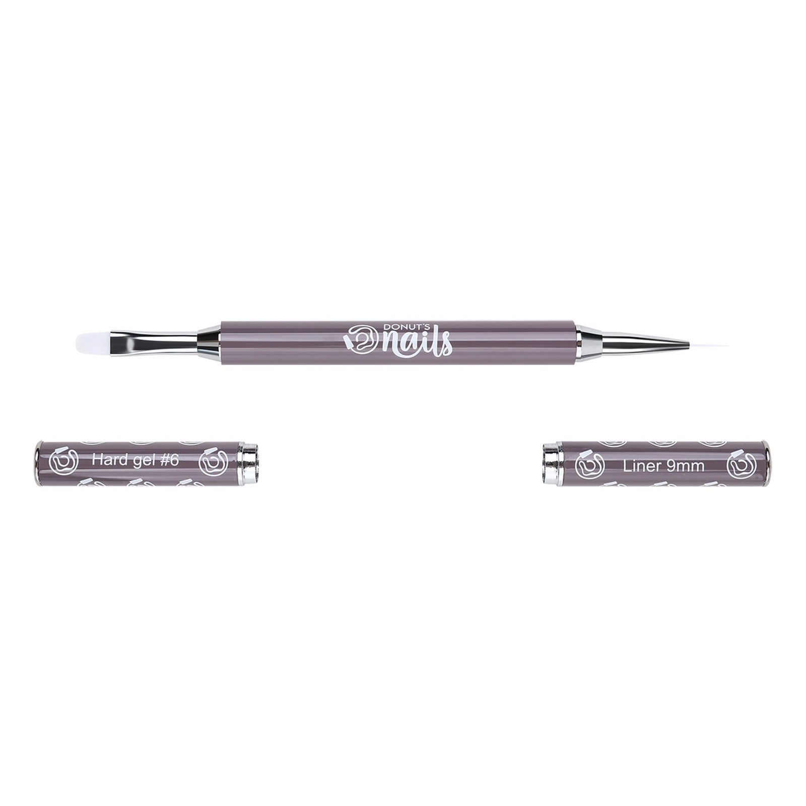 BRUSH | Hard Gel Dual Detailed Magnet caps