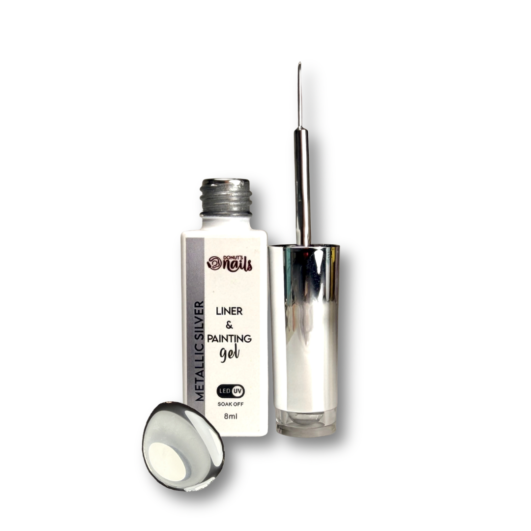 METALLIC LINER | Gold or Silver painting gel