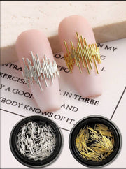 Metal Strip Nail Art