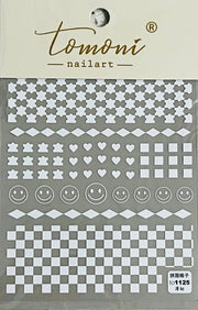 Checkers W Happy Face 1125