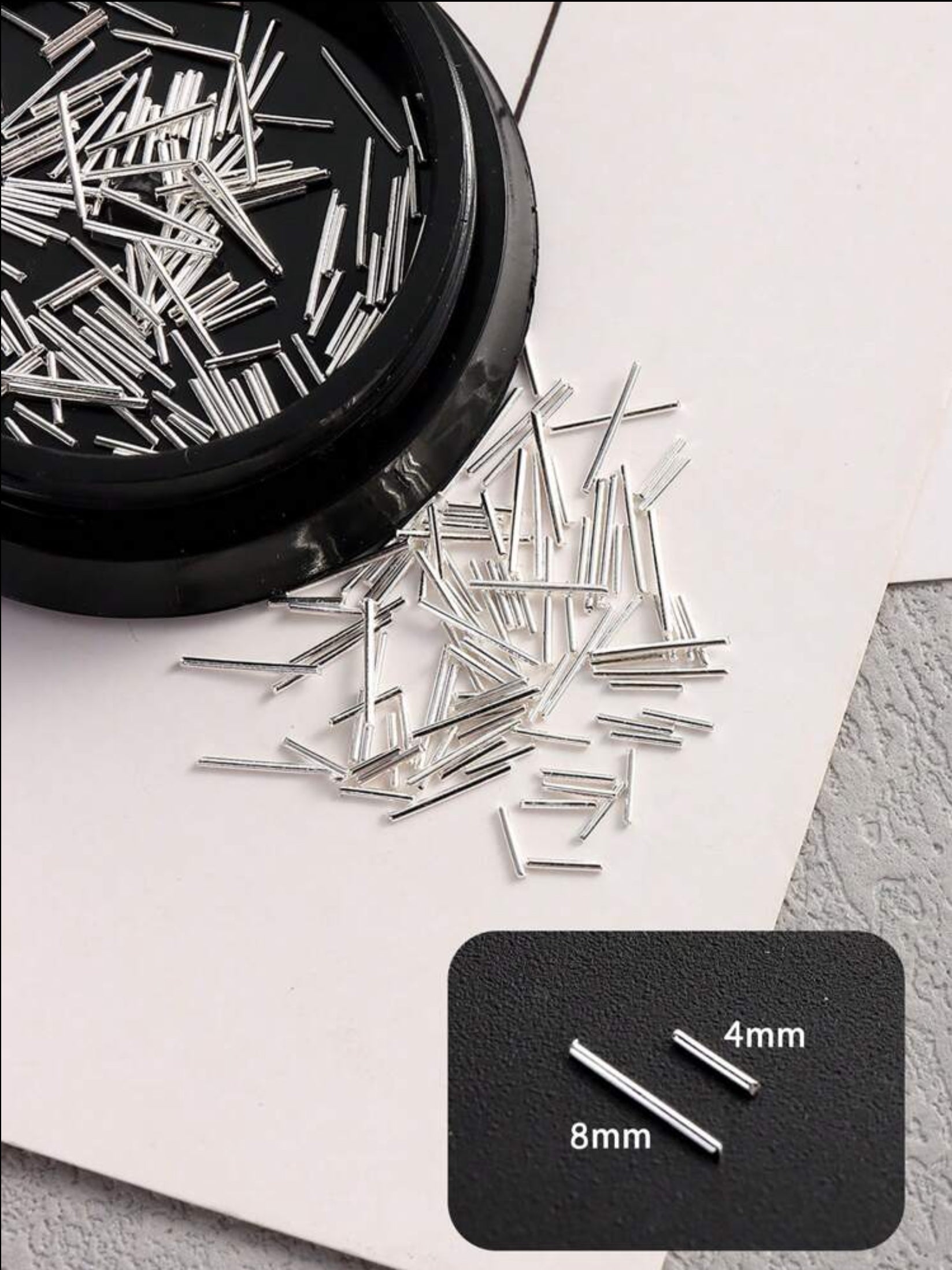 Metal Strip Nail Art