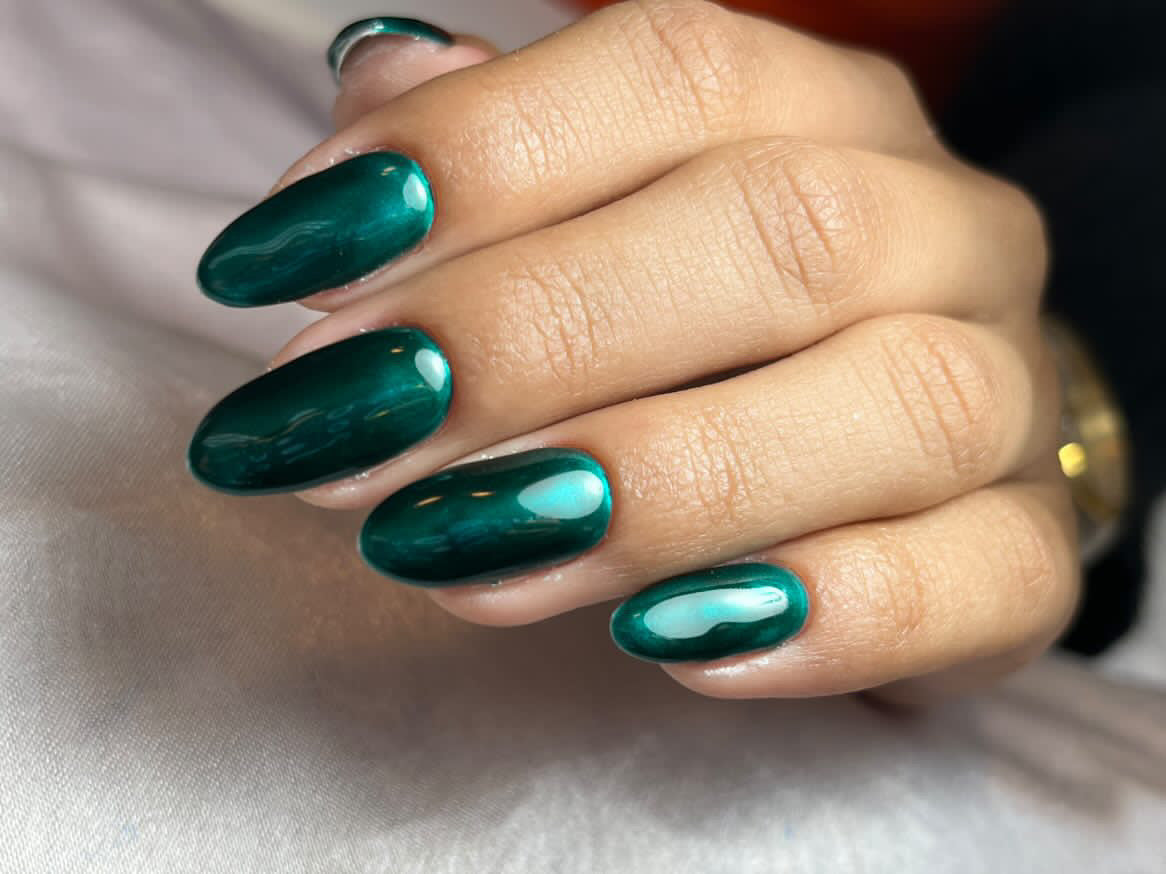 GEL POLISH | TM13 Crystal Teal Green