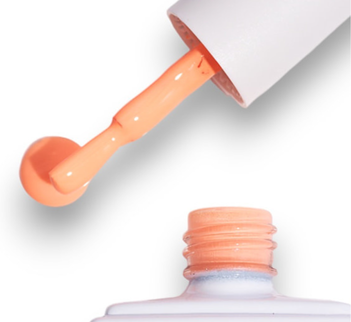 GEL POLISH | KE63 coral orange