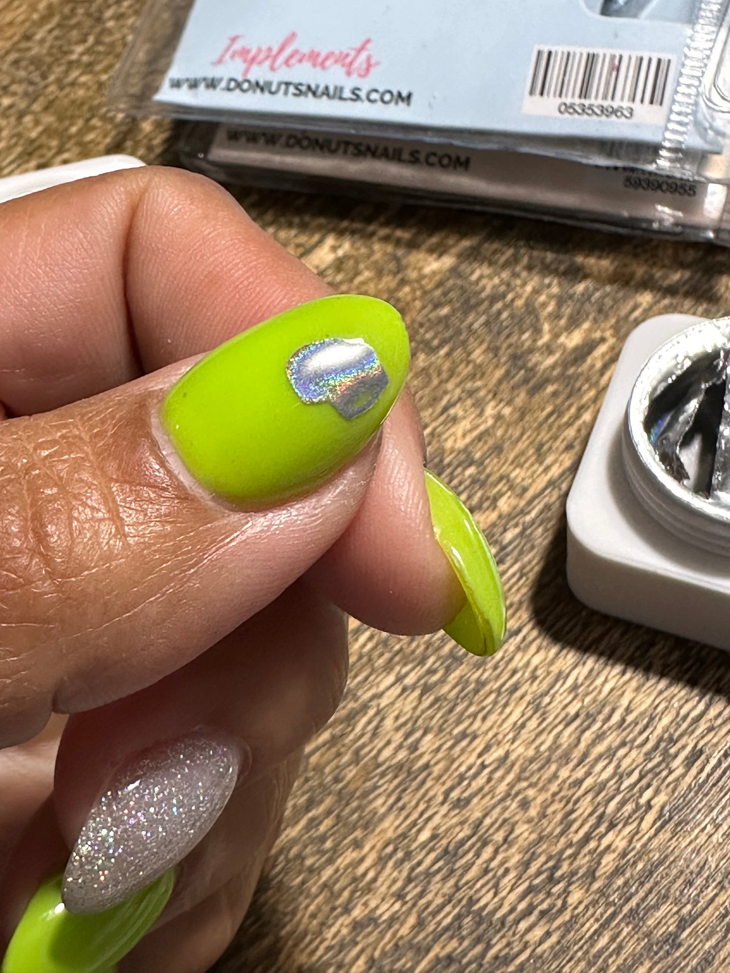 Metallic Holo Laser | Liner gel