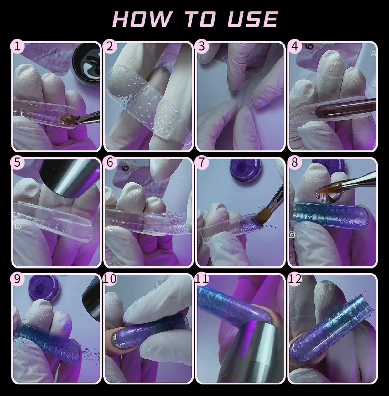 Nail Silicone Pads
