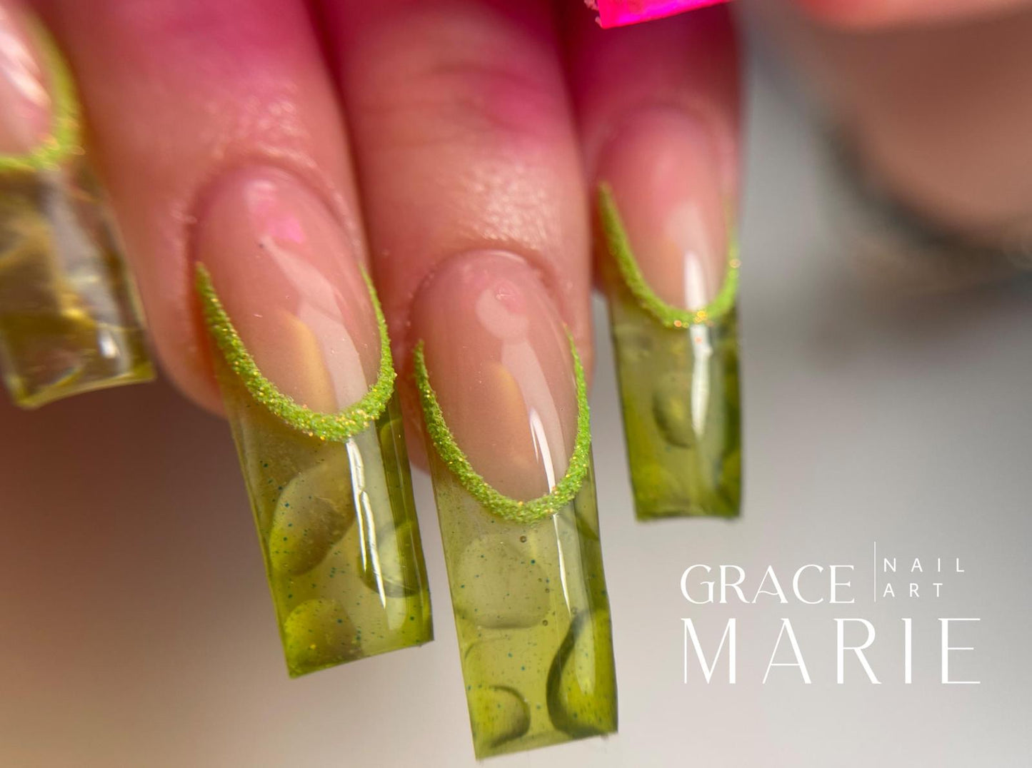 GEL POLISH | AM04 Crystal Green