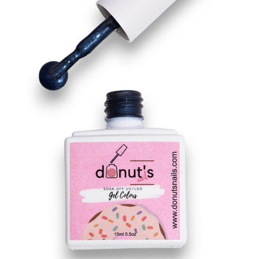 GEL POLISH | WF29 Charcoal Satin Blue