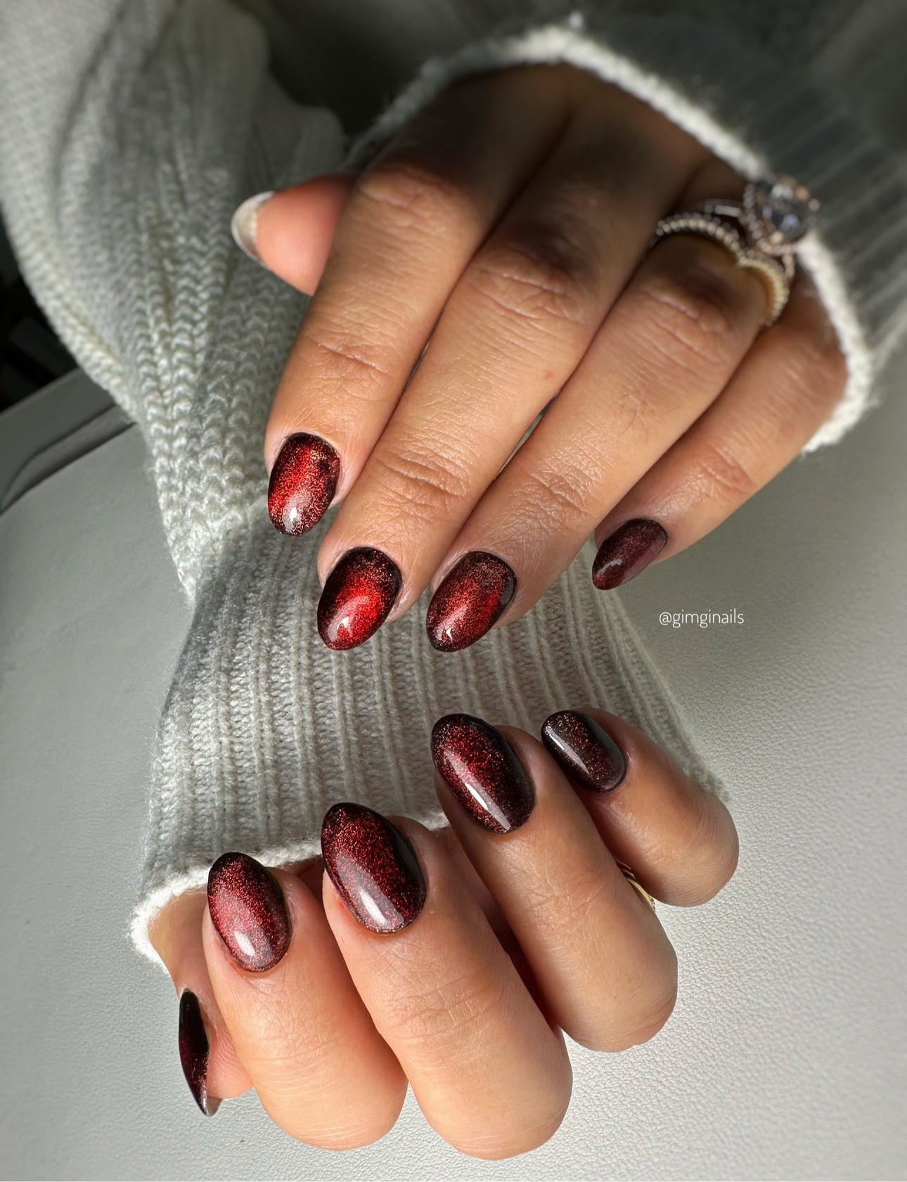 GEL POLISH | Ice Cats Eye Silver