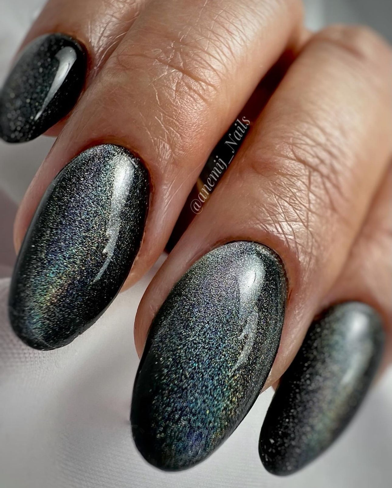GEL POLISH | Holo Galaxy Cats Eye