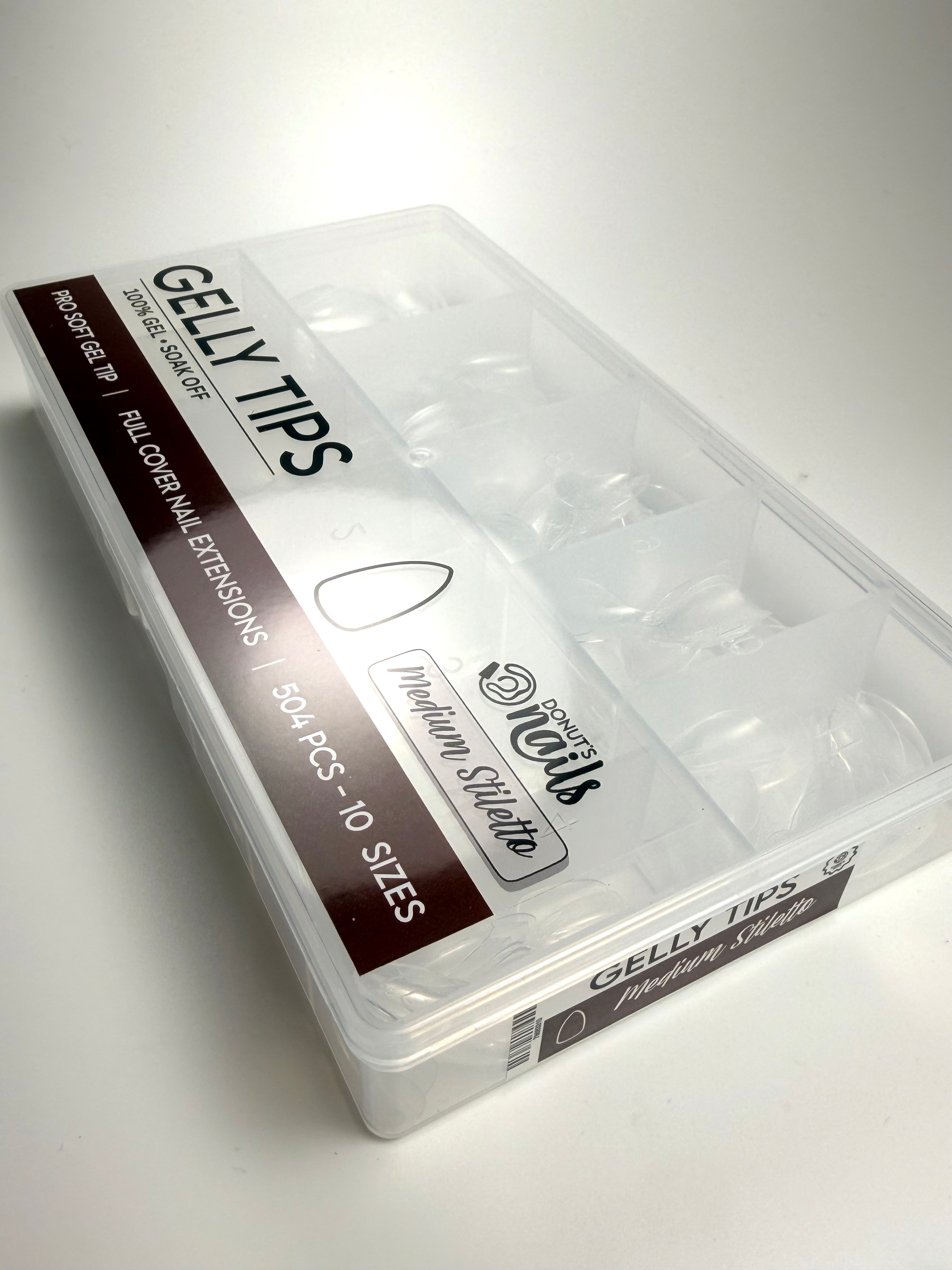 Gelly Tips | Medium Stiletto