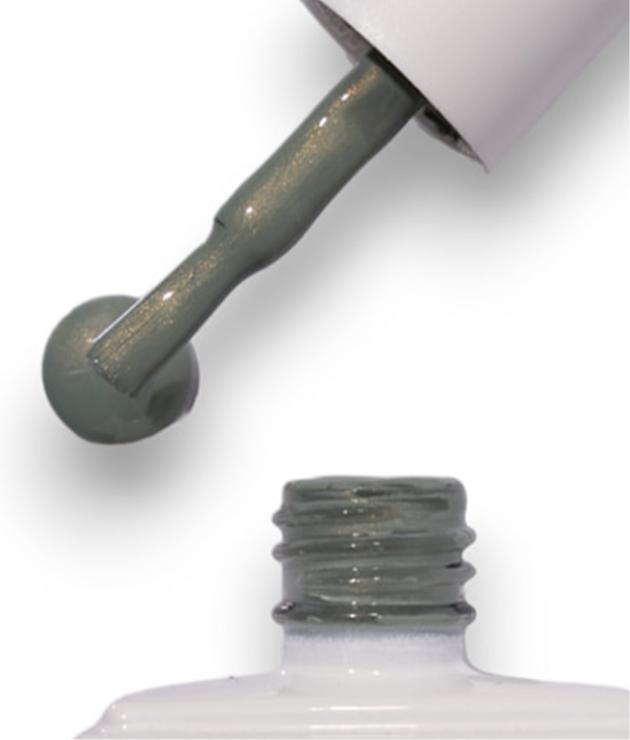 GEL POLISH | NU68 satin grey green