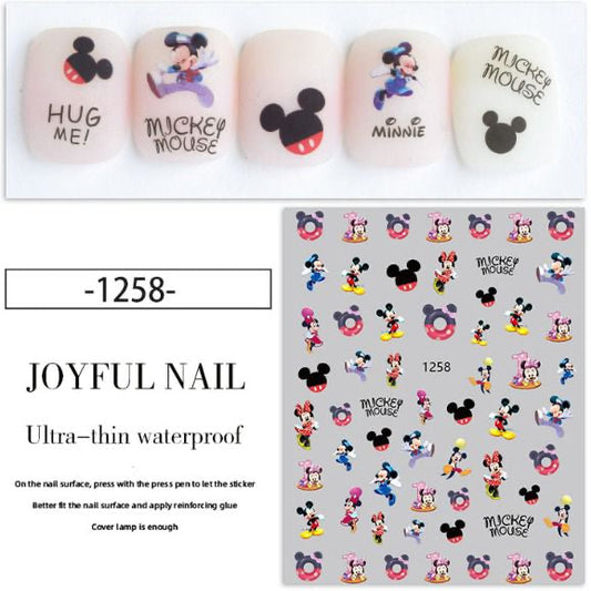 Colored Mickey Minnie 1258