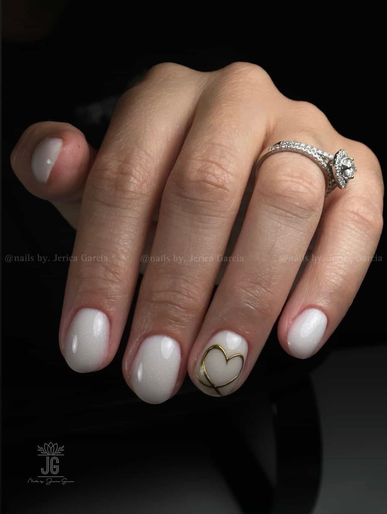 HARD GEL - BUILDER | HGG-09 white glitter NEW