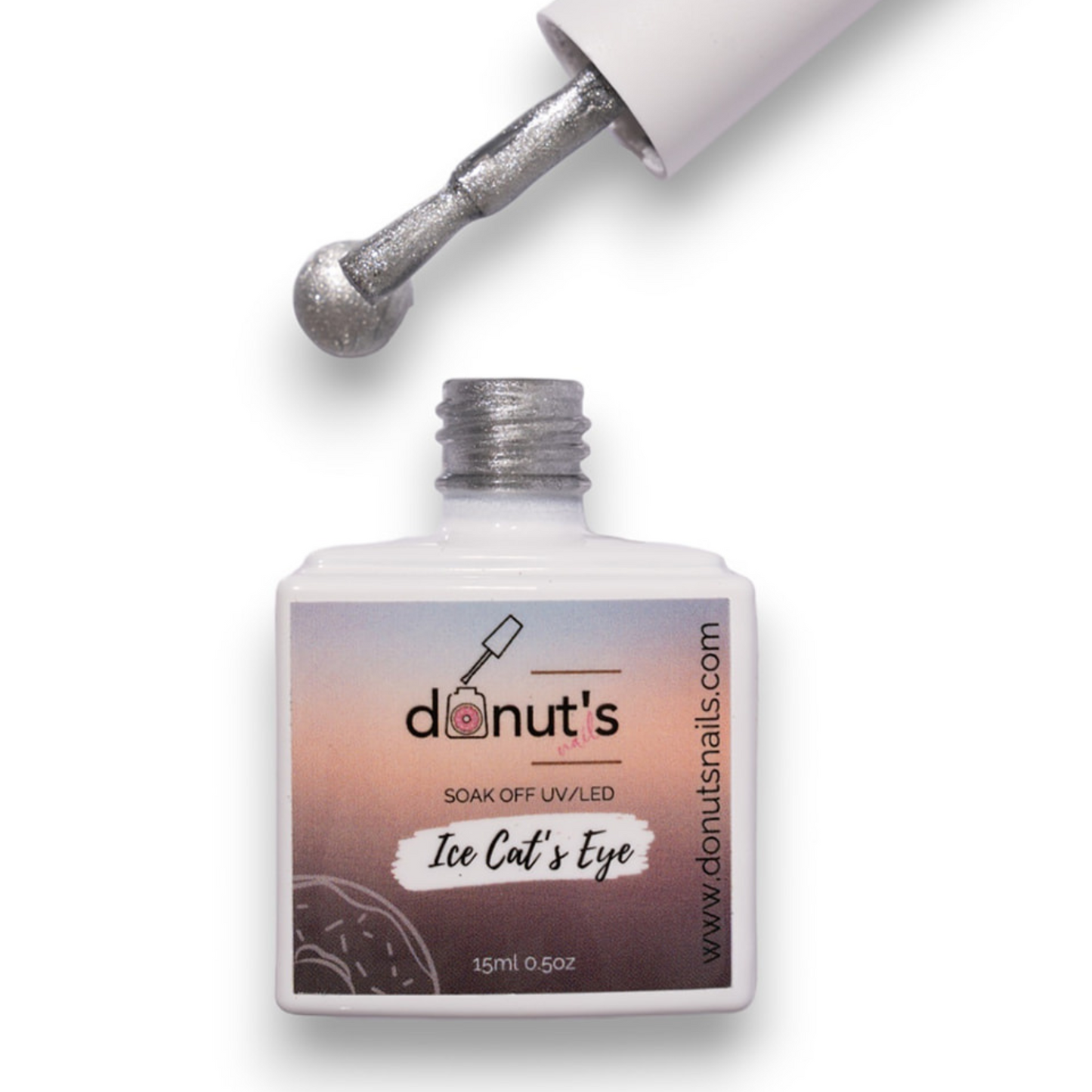 GEL POLISH | Ice Cats Eye Silver
