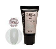 ACRY-POLY GEL | AGG-001 milky glitter
