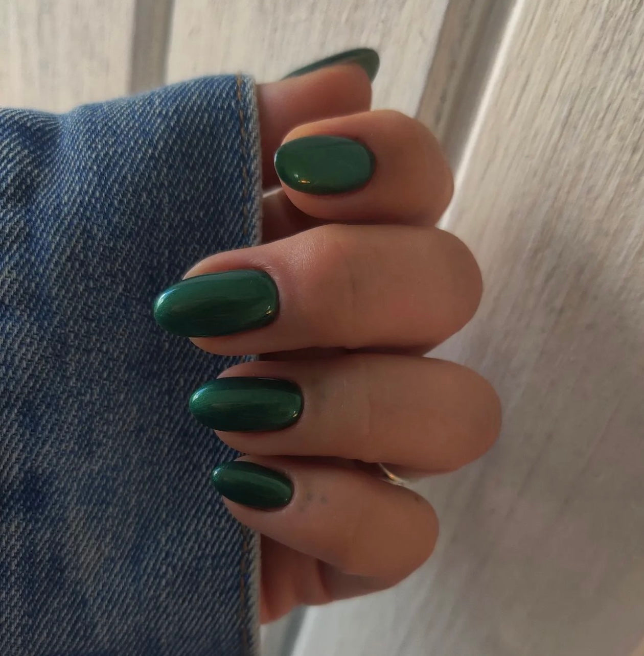 GEL POLISH | FG03 satin green Back in stock