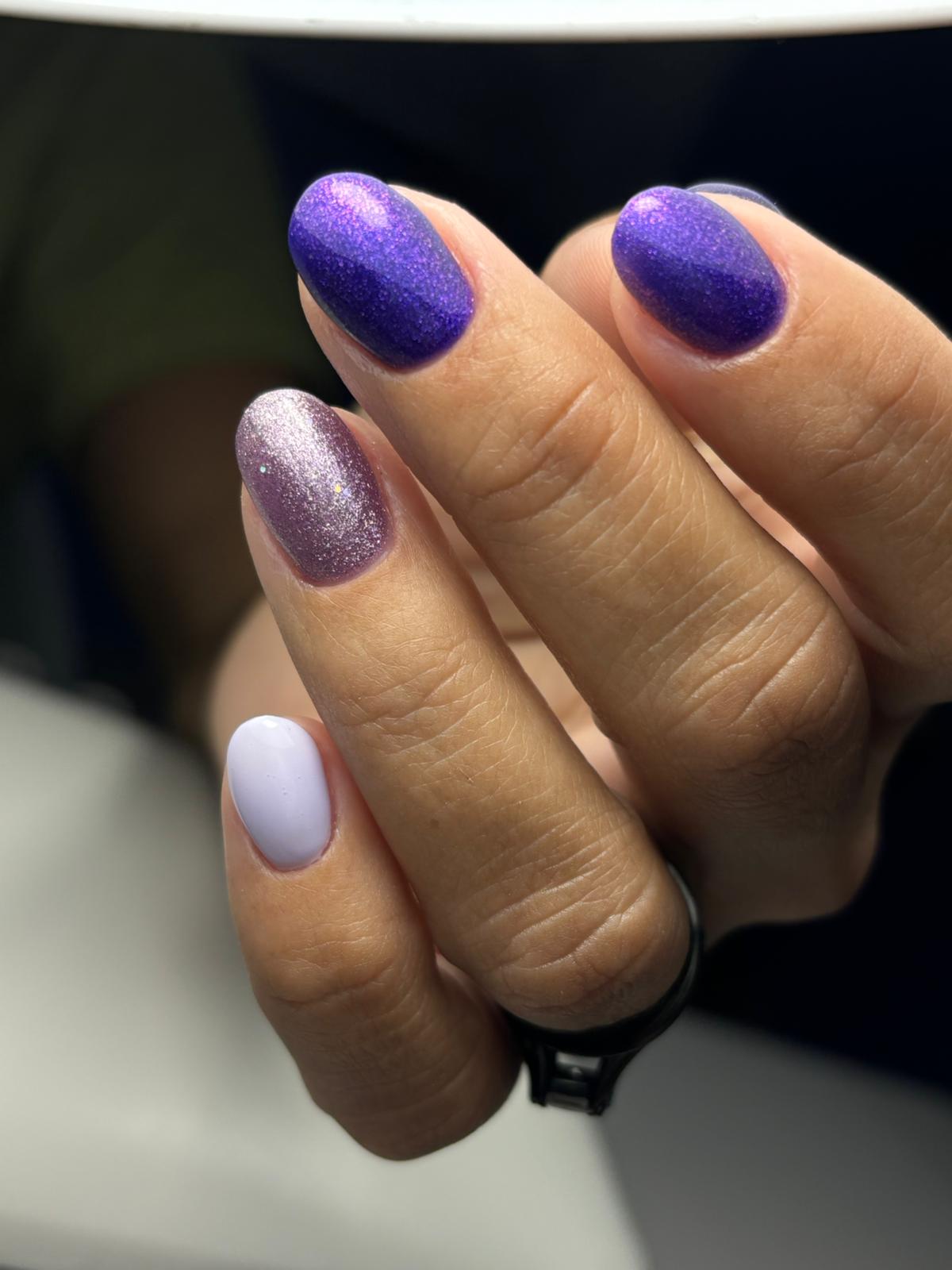 GEL POLISH | WS51 glitter purple