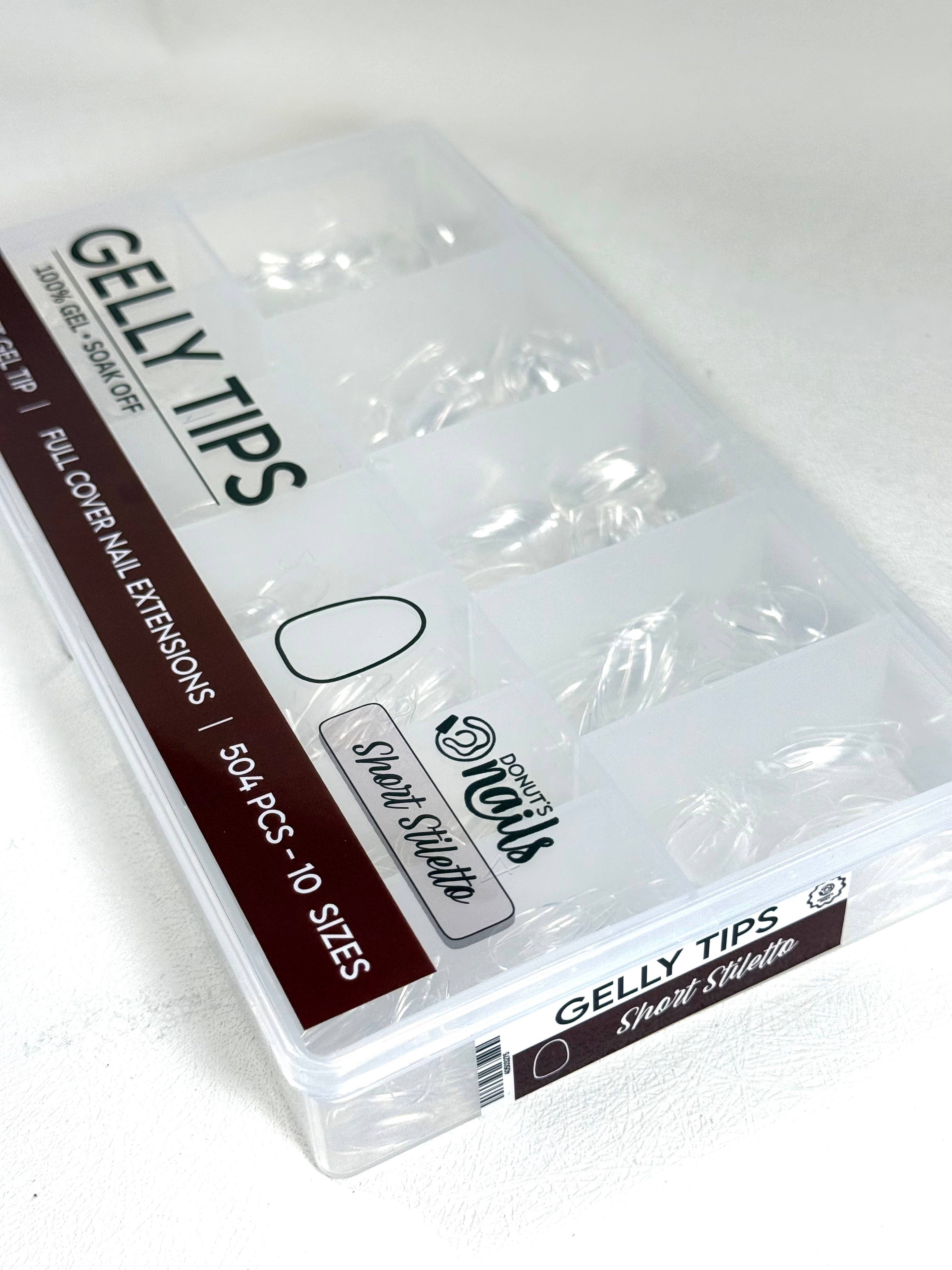 Gelly Tips | Short Stiletto