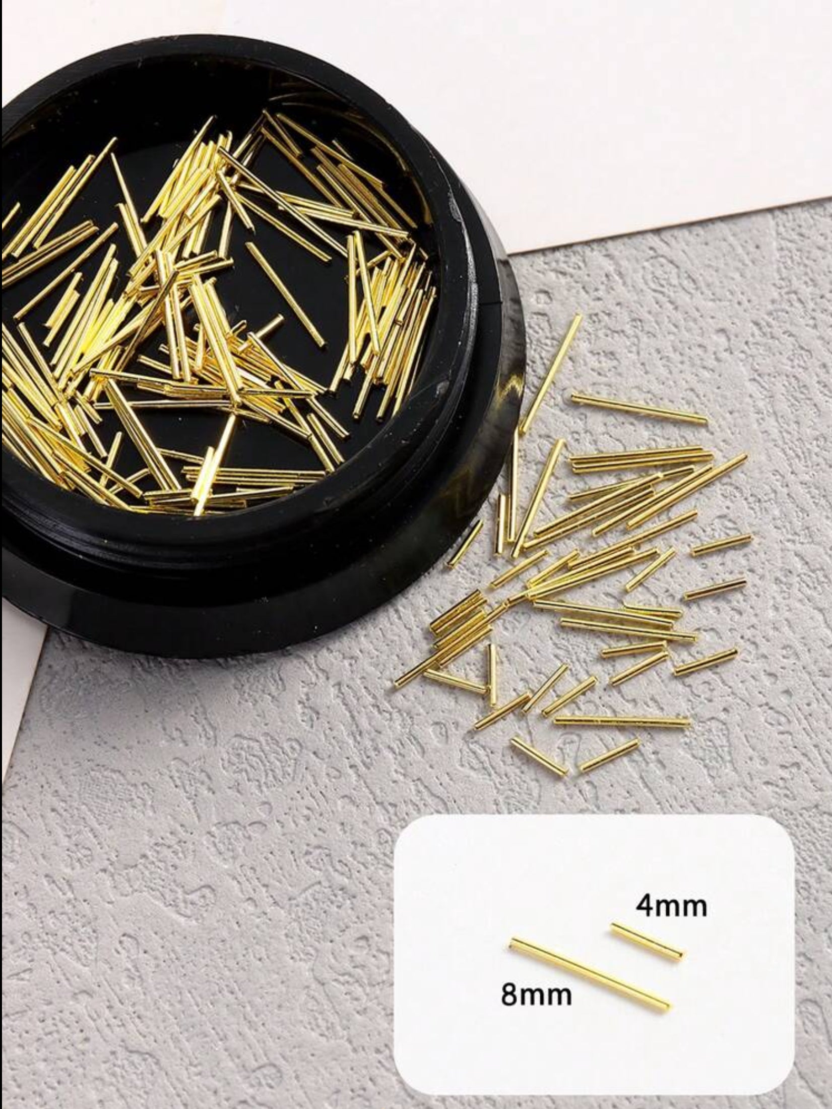 Metal Strip Nail Art