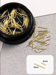 Metal Strip Nail Art