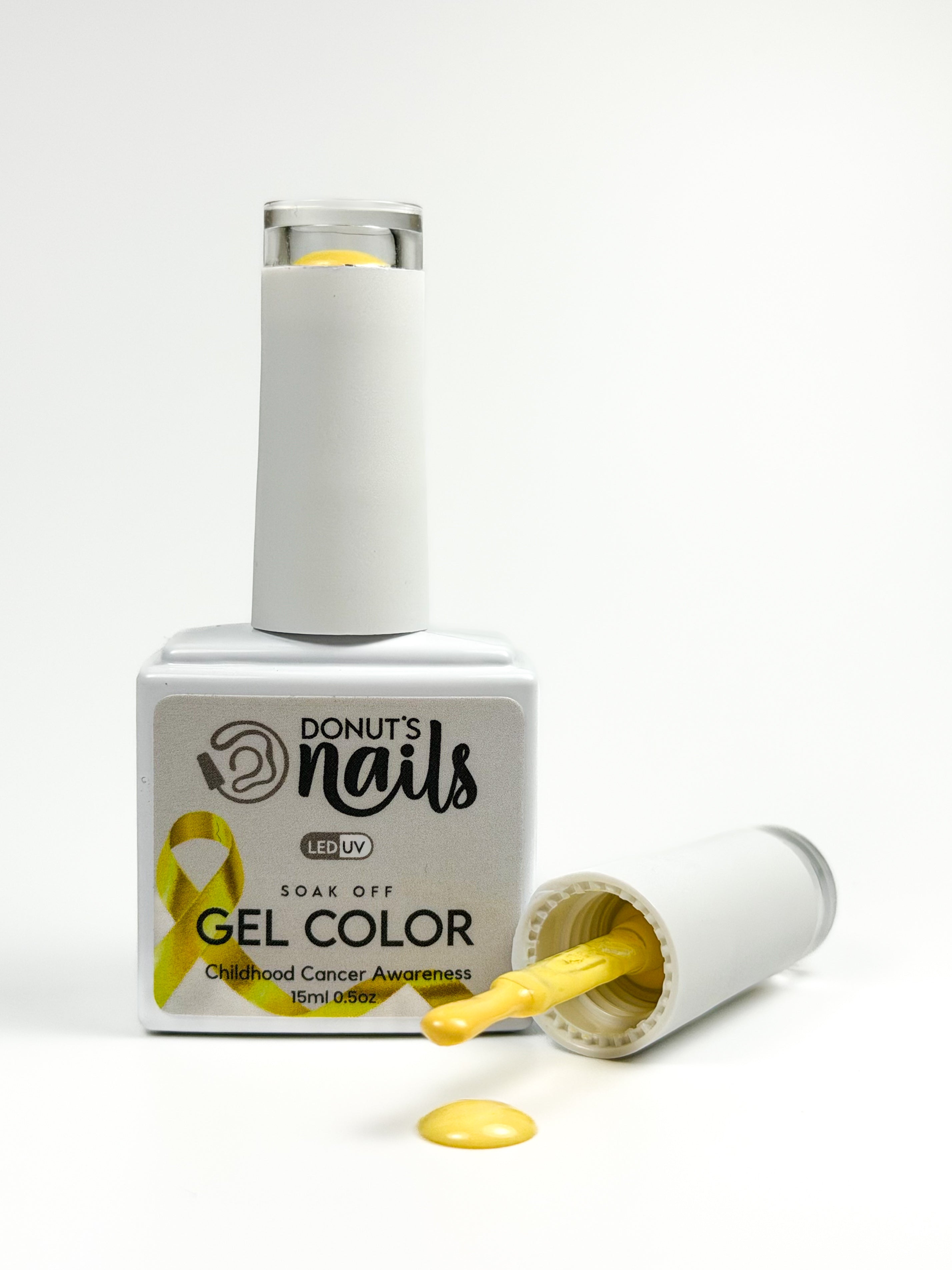 GEL POLISH | SS16 Childhood Cancer Awareness yellow NEW