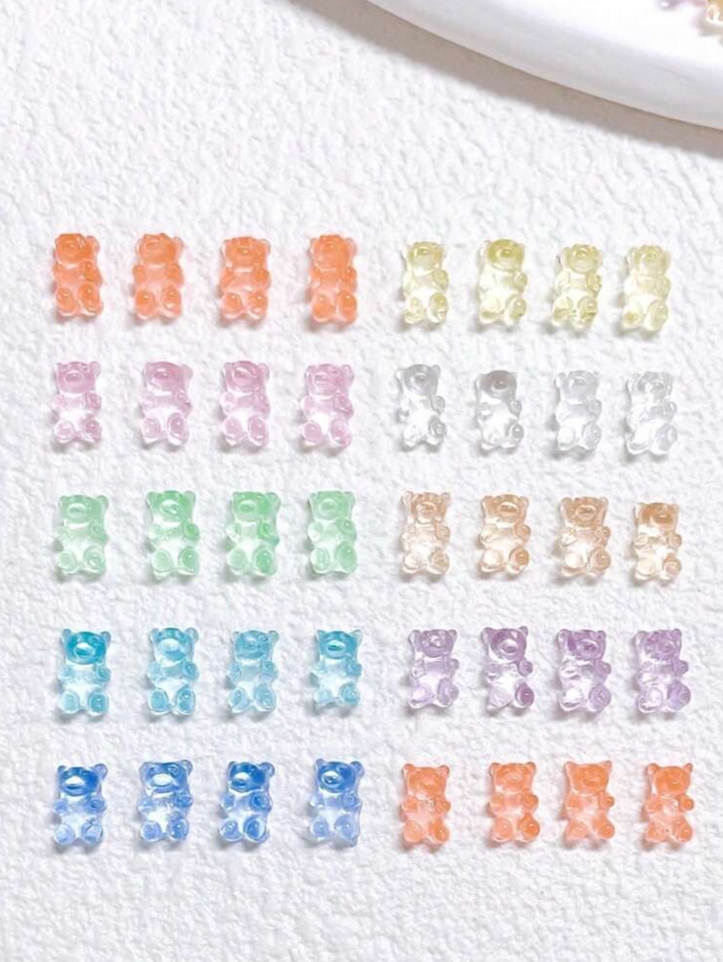 Japanese Cartoon Jelly Teddy Bear 10pk | Assorted