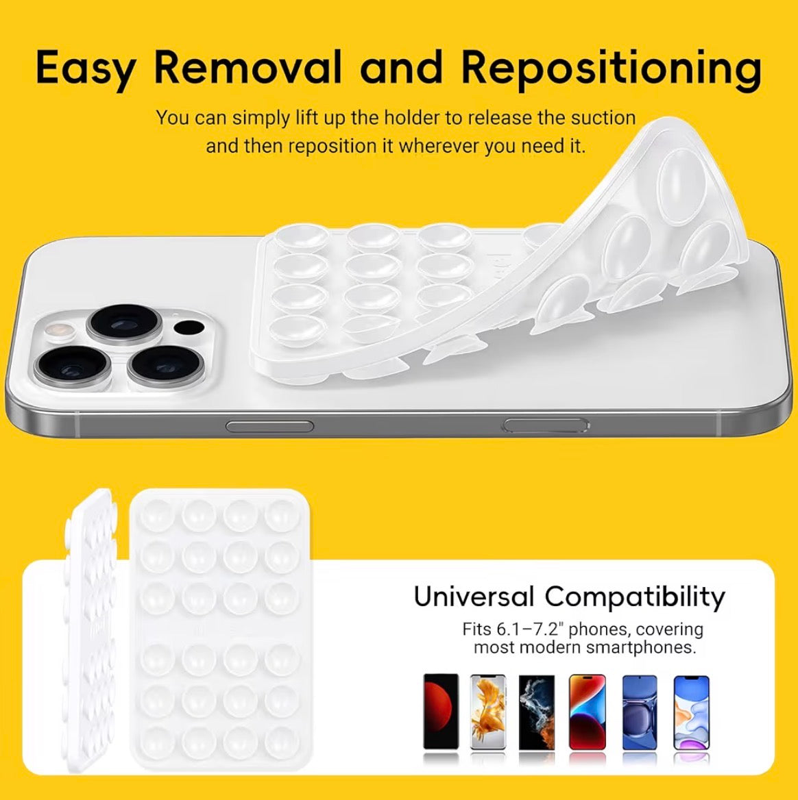 Phone Case | Silicone Detachable Mount