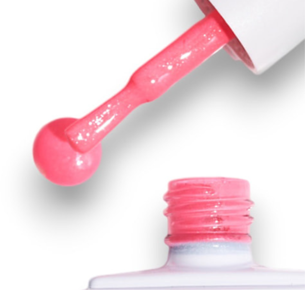 GEL POLISH | KE76 neon pink glitter