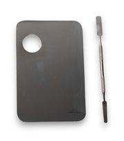 Nail Art Plate with Spatula