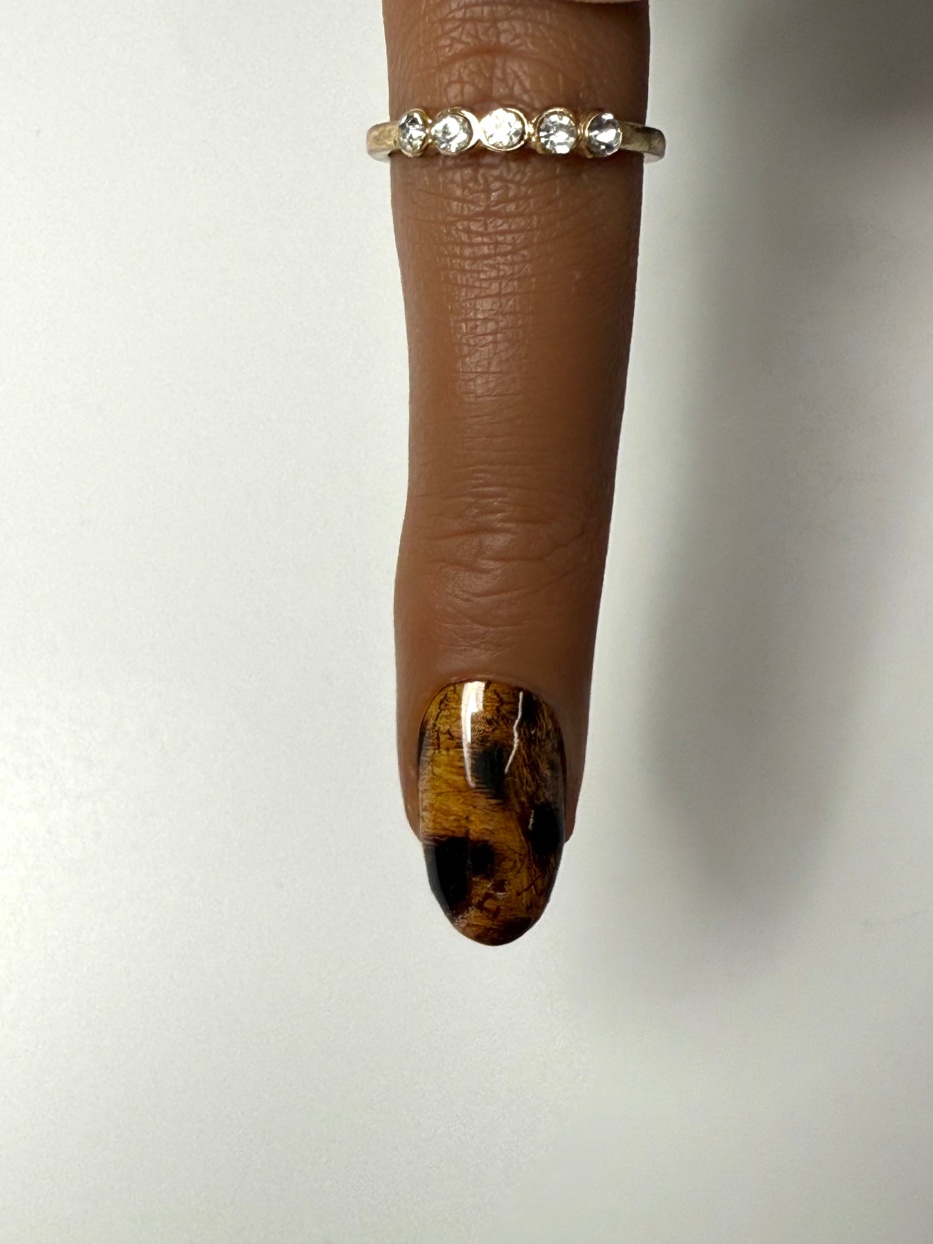 Nail Art practice finger