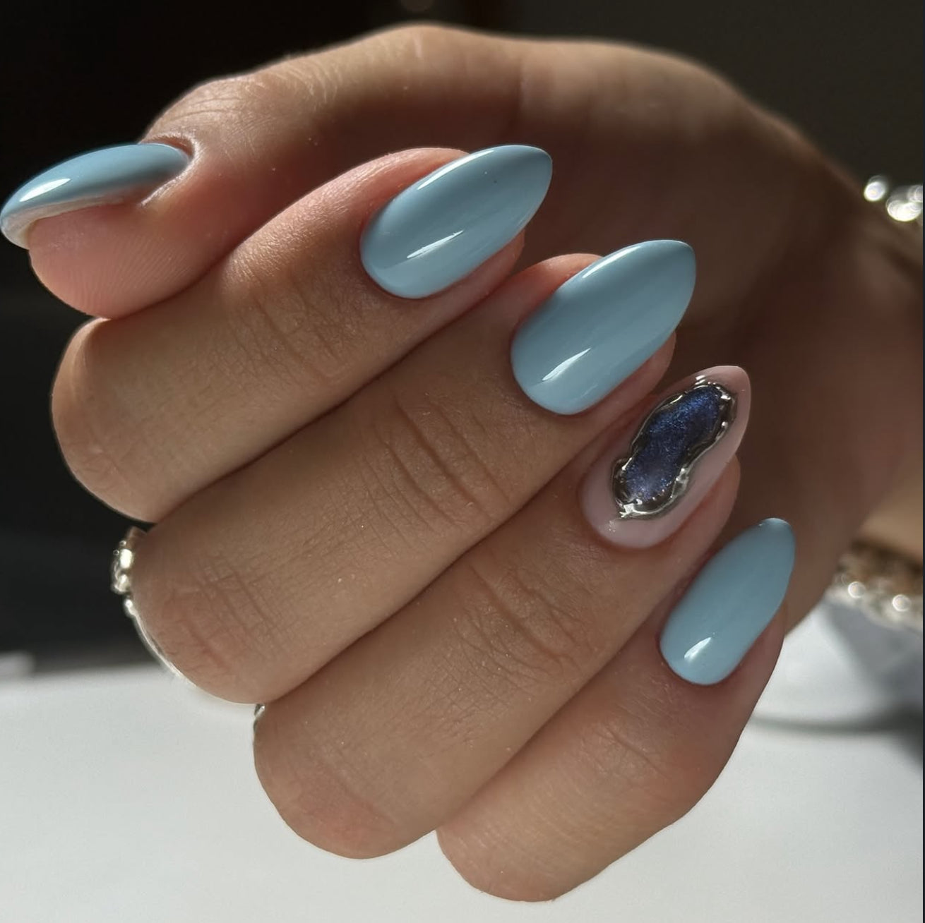 GEL POLISH | WS14 light blue