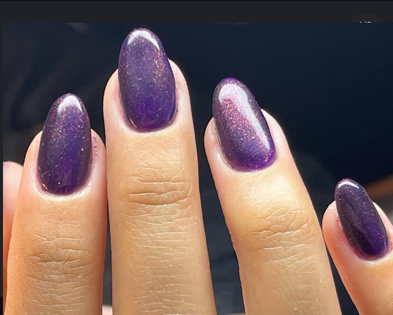 GEL POLISH | ZG131 Glitter Purple